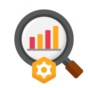 Market Research & Analysis Icon